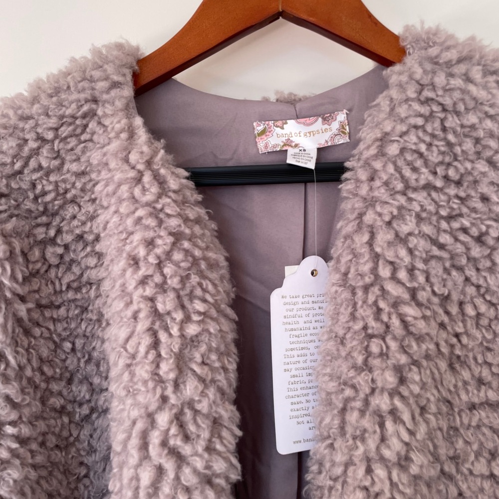 Band of gypsies fleece coat - Picture 7 of 8
